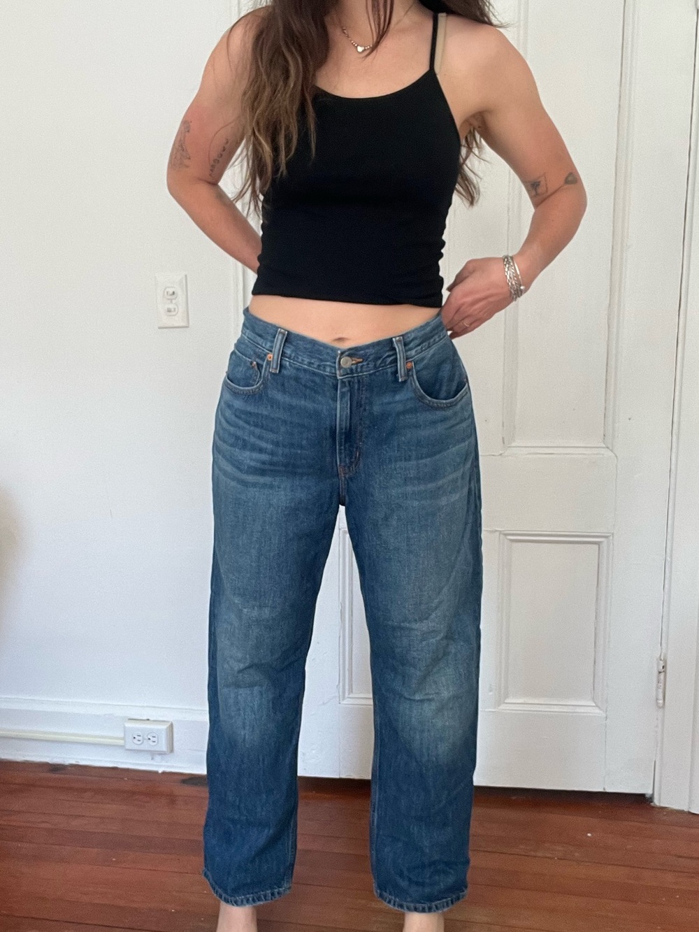 Levi’s Low Pro Straight Jeans